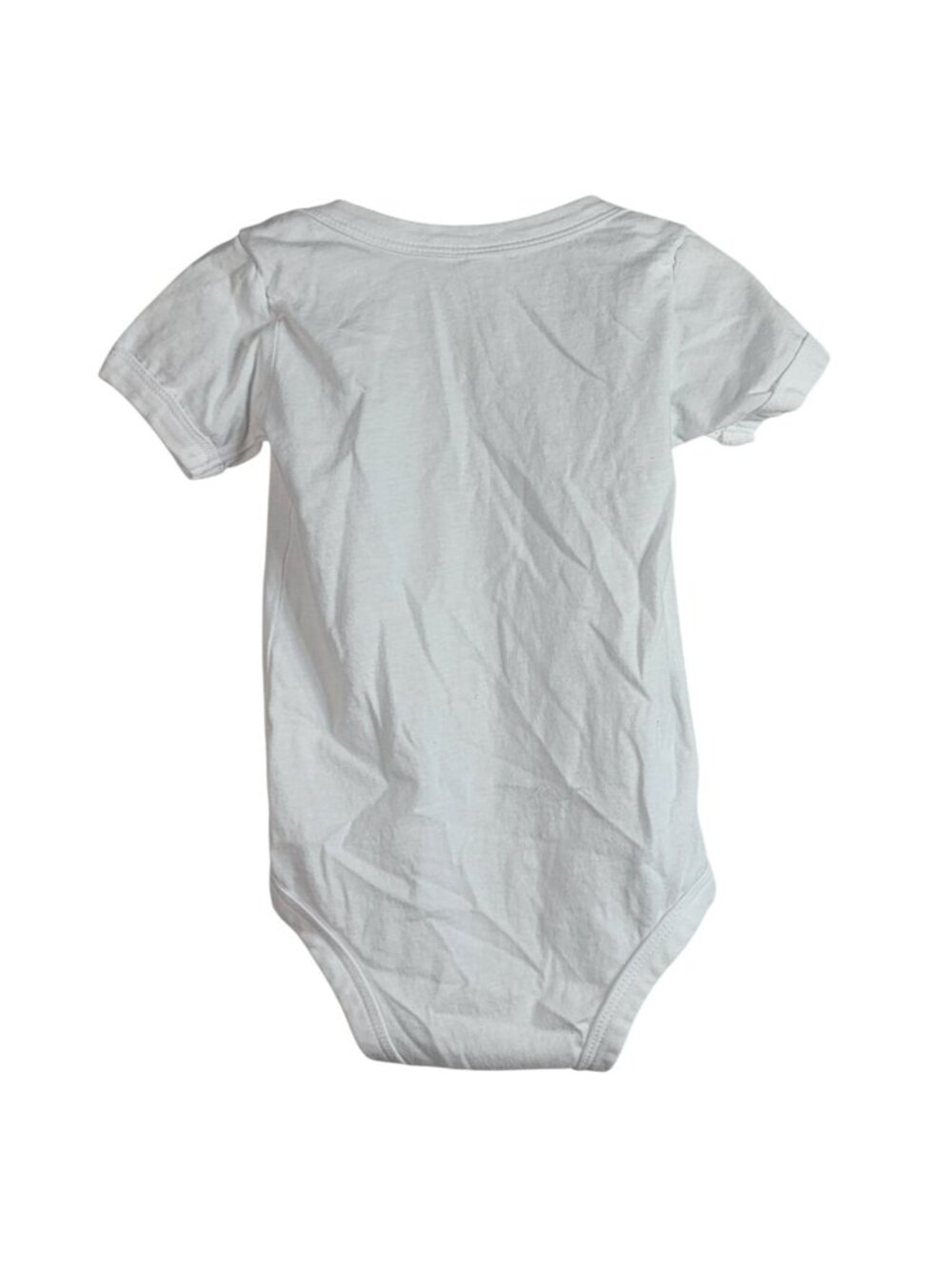 Bella+Canvas Kids Georgia Bulldog Bodysuit White 12-18M Jersey Snaps 100% Cotton - Picture 6 of 8